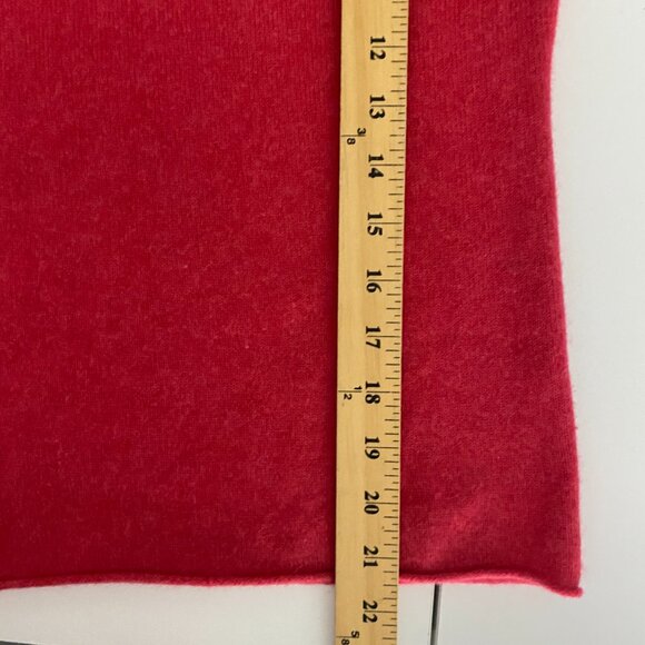 J. Crew 100% Cashmere Sweater Medium Pink Pullover Long Sleeve Knit - Picture 8 of 9